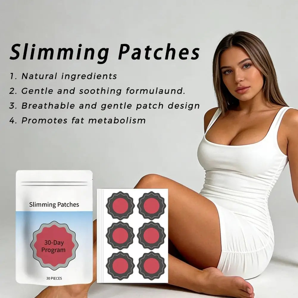 Patches | 30pcs 1-10bags Slimming Patches, Scientific Formula Controls Appetite, Weight Management Assistance Sticker Body Care Main image