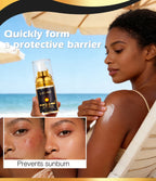 LKIAE Sunscreen, Broad Spectrum SPF 50, UVA/UVB, Lightweight & Non-Greasy, Sunblock, for Face, Body, Non-Comedogenic, 60ml