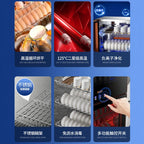 220V Royalstar Small Disinfection Cabinet Portable High Temperature Kitchen Commercial Household Desktop UV Sterilizer WAQ