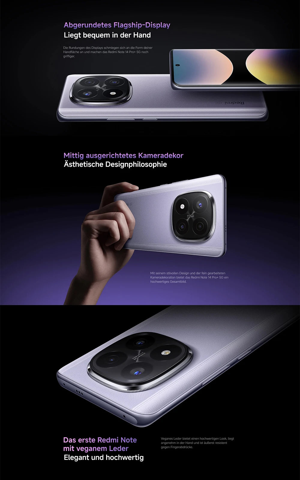 Xiaomi Redmi Note 14 Pro Plus 5G NFC smartphone Snapdragon®7s Gen 3 screen AMOLED 1,5K of inches 120Hz camera 200 MP Battery