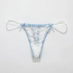 Lace Bow Panties sexy female lingerie Daily Wear Home Wear Solid underwear women Low Waist Panties Breathable трусы женские