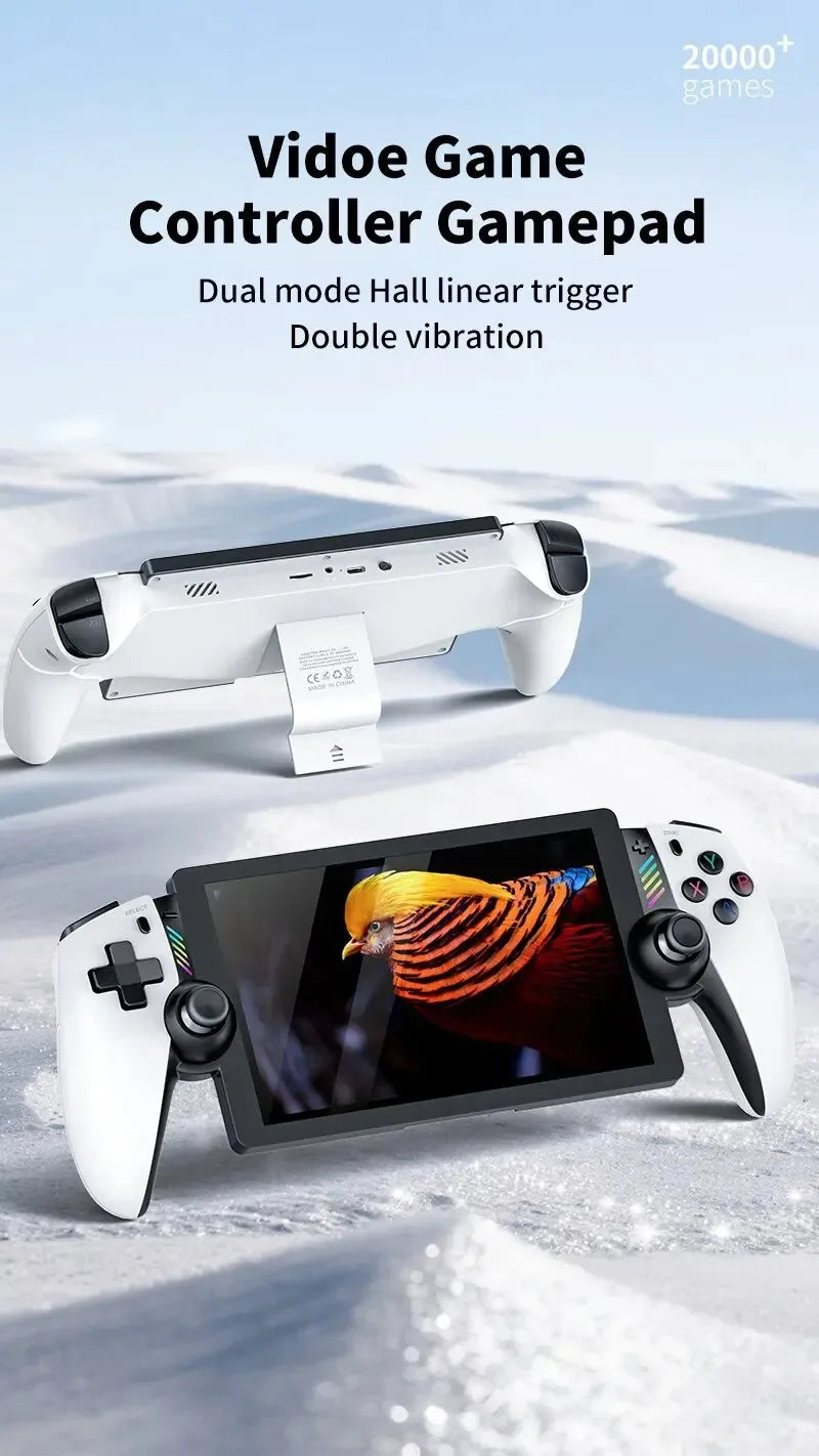 M28 Portable Retro Video Game Console 7.1" HD LCD 128GB 4000mAh 3D Game Support PS2 30+ Simulators Dual Joystick