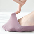 5Pairs Women Socks Breathable Invisible Silicone Non-slip Solid Color Boat Sock Comfortable High Quality No-Show Sox Ultra-thin
