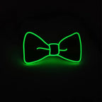 LED Glowing Bow Ties for Men Light Up Ties Personalized Night Club Concert Masquerade Accessory for Carnival Decor