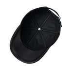 FEINION Men's Adjustable Baseball Cap Winter Driving Hunting Fishing Hat Genuine Leather Ivy Fashion Beret Flat Cap.