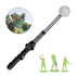 Retractable Golf Swing Training Aid Rhythm Click Sound Golf Grip Trainer Attachment for Indoor Practice Golf Accessories
