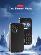 SERVO V9 Small Mobile Phone 2.01inch 2 SIM Cards Magic Voice FM Radio Torch Speed Dial 2G GSM Mini Keyboard Mobile Phone MP3 MP4