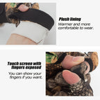 Autumn Winter Full Finger Hunting Gloves Touchscreen Anti-slip Protection Sports Fishing Gloves Hunting Outdoor Walking Gloves