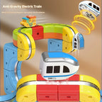 Magnetic Bullet Train Set For Kids With Electric Locomotive Diy Track Building Blocks Stem Educational Construction Toy Birthday