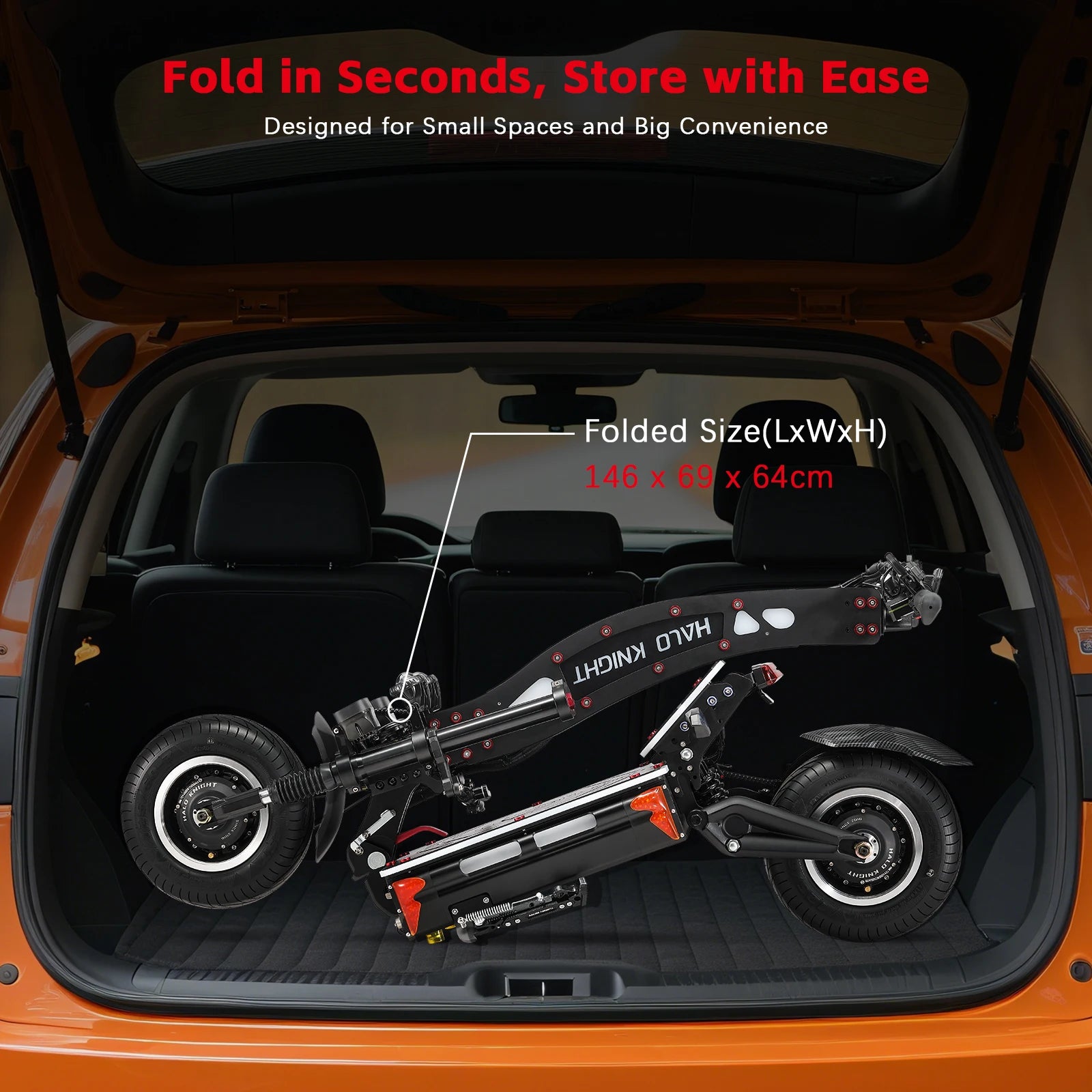 HALO KNIGHT T107Max 72V 8000W Adult Electric Scooter Fast 120km/h Electrical Scooter Powerful Dual Motors Escooter Top E-scooter