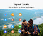 Globe Version DOOGEE S200 X 5G Rugged Phone 6.72" Dimensity 7050 1.32" AMOLED Rear Display 12GB 512GB 10100mAh Battery Phone
