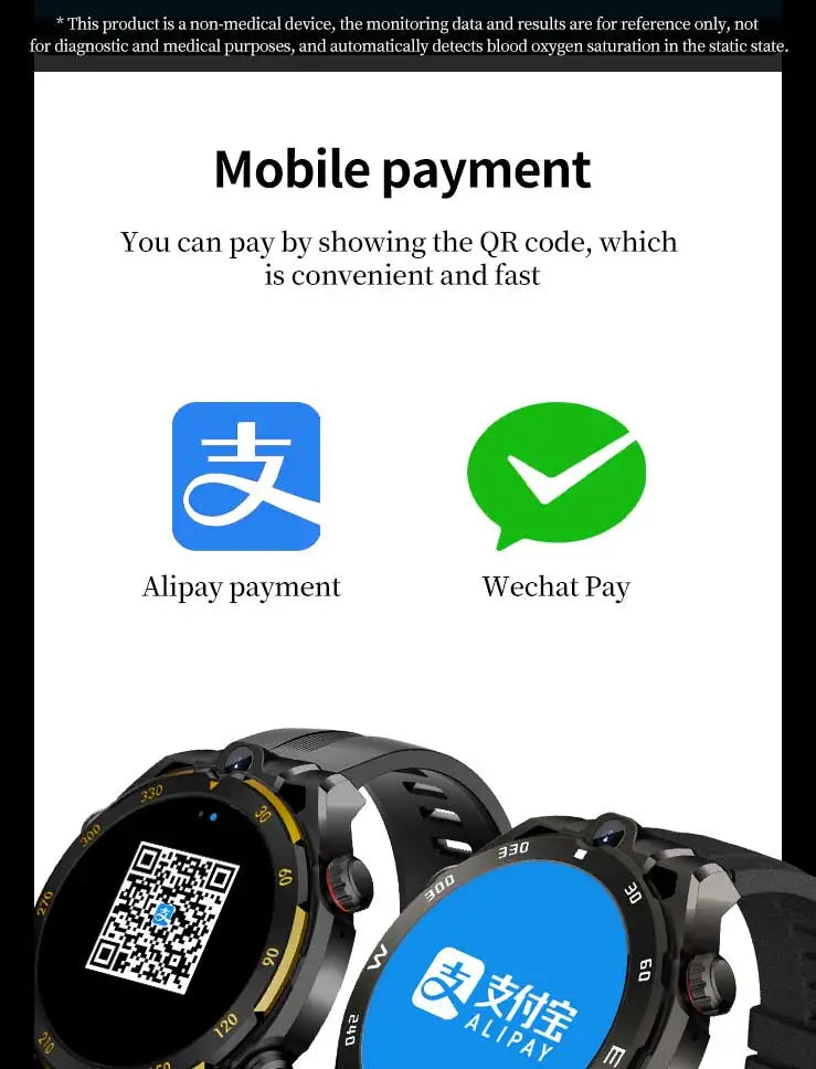 2026 New Smartwatch, Wireless Call, AI Voice, 40+ Sports Modes, Outdoor Fitness, Long Battery, Music & Message Alert, Unisex Gif