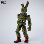 9L3D Printed FNAF Freddy Fazbear's Pizza Springtrap Toys Action Figures Anime Model Lucky13 Dummy13 Titan13 Ornaments Gifts