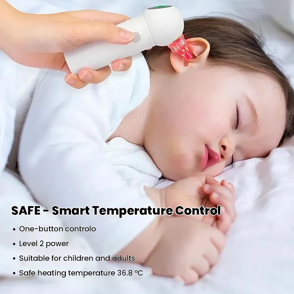Intelligent Constant Temperature Ear Dryer Low Noise Ear Care Device Prevents Bacterial Growth Prevent Ear Canal Inflammation