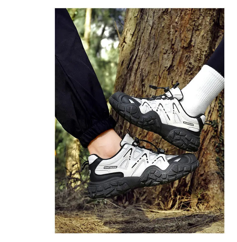 Spring Summer Fashion Pink Women's Hiking Sneakers Comfortable Non-slip Trekking Shoes Trainers Man Outdoor Sports Sneakers Men