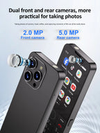 SERVO F26 PRO Android Smartphone Touch Screen 4G Cellular 3.5" Display WiFi GPS Google Play Button Smart Phones Dual SIM 2850mAh
