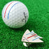 1pc Golf Putting Alignment Aiming Tool Ball Marker With Magnetic Hat Clip Aircraft pattern，Golf Training Accessories，For Golfer