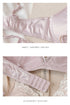 French Style Lingerie Set for Women, Thin Non-Wired Triangle Cup Bra, Lace & Embroidery Design