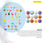 12pcs Kids Bath Bombs Set with Surprise Toys Inside Natural Organic Bubble Bath Fizzies Balls Gift for Children Holiday Gift Set