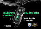 Ulefone Armor 33 Pro 5G Rugged Phone 25500 mAh 512GB ROM 120Hz 6.59”3.4" Rear Screen NFC Android Smartphone