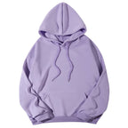 Women's Hoodies Pullover Spring Autumn Casual Hoodie 2026 Sweatshirts Solid Color Hoodies Oversize Black Sweatshirt Women Top