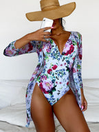 Sexy Swimwear Women`s Deep V One Piece Swimsuit 2026 New Female Bathing Suit Woman Bodysuit Swimming for Beach Wear Monokini