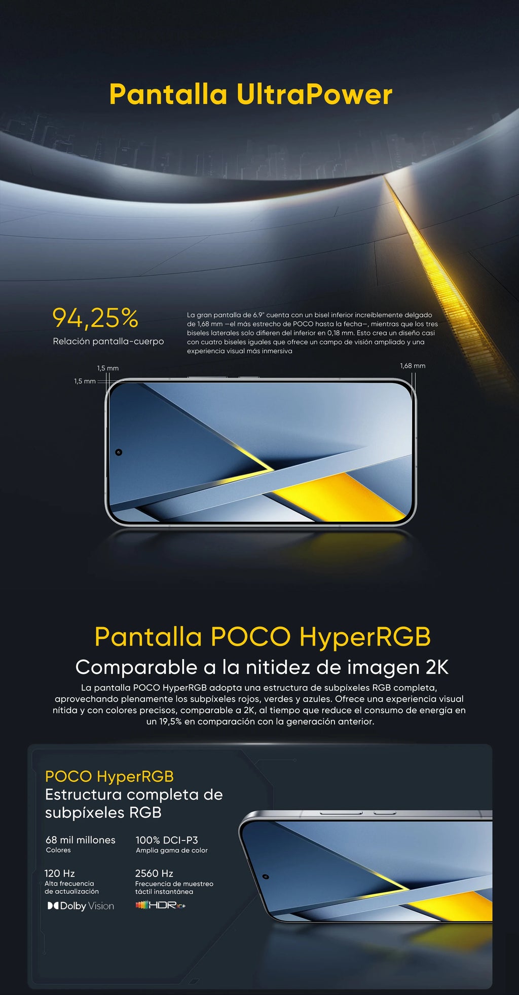 POCO F8 Ultra 5G Global Version Smartphone Snapdragon® 8 Elite Gen 5 6.9" Eye-care AMOLED display 6500mAh 100W HyperCharge NFC