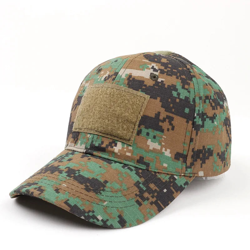 Men Camouflage Baseball Cap Camo Hat Camouflage Outdoor Sports Cap Camo Tactical Cap Hunting Fishing Hat For Men Women