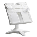 Ergonomic Adjustable Reading Stand - Lightweight, 2-in-1 Desktop Book&Laptop Holder with Height Options for Comfortable Viewing