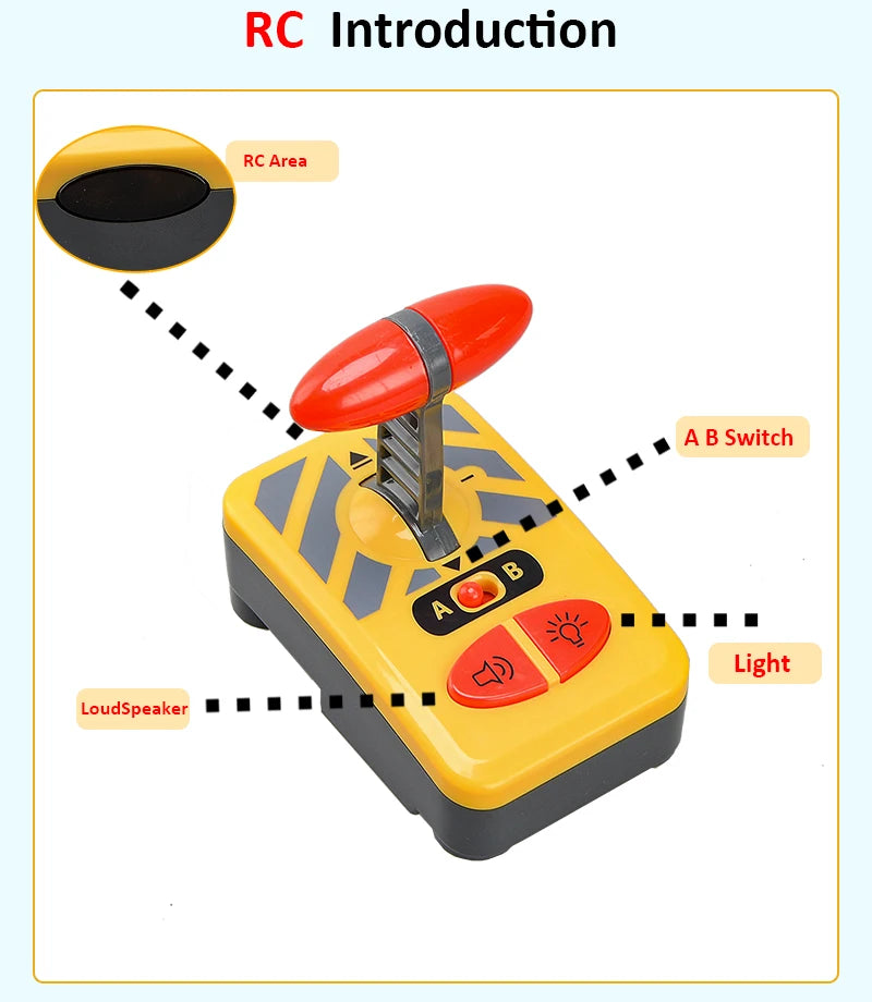 Kids RC Electric Train Set Locomotive Magnetic Train Diecast Slot Toy Fit for Wooden Train Railway Track Toys for Children Gifts