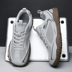 Unisex Wide Width Hiking Shoes Breathable Mesh Outdoor Trekking Sneakers Anti Slip Rubber Sole Walking Trainers Summer Autumn
