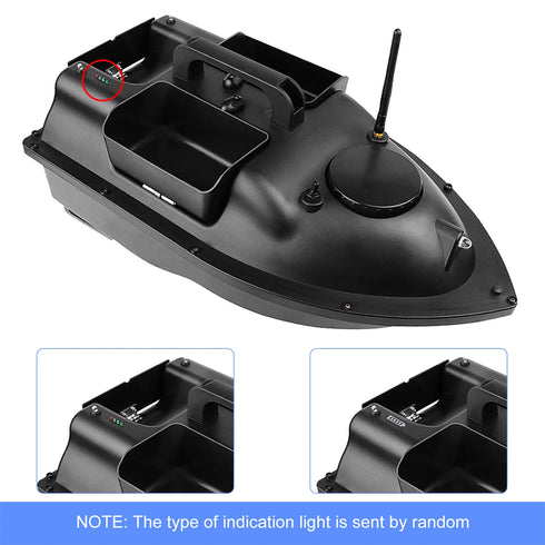Modern GPS Fishing Bait Boat with 3 Bait Containers 12000mAh Wireless Bait Boat with Automatic Return Function Various styles