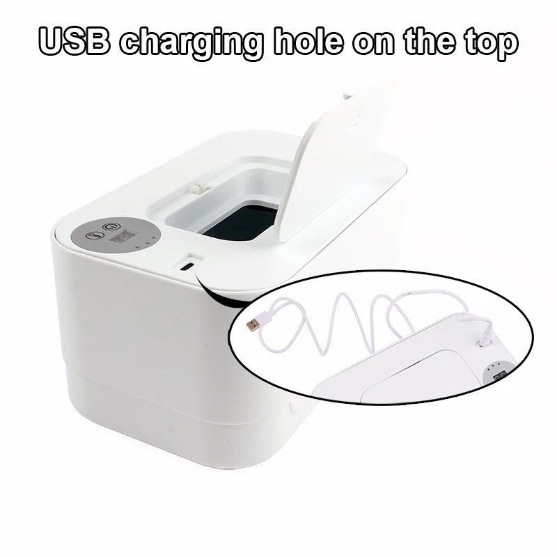 Baby Wipes Heater Wet Towel Dispenser Thermostat Warmer Tissue Paper Case Napkin Electric Heating Insulation Storage Box Holder
