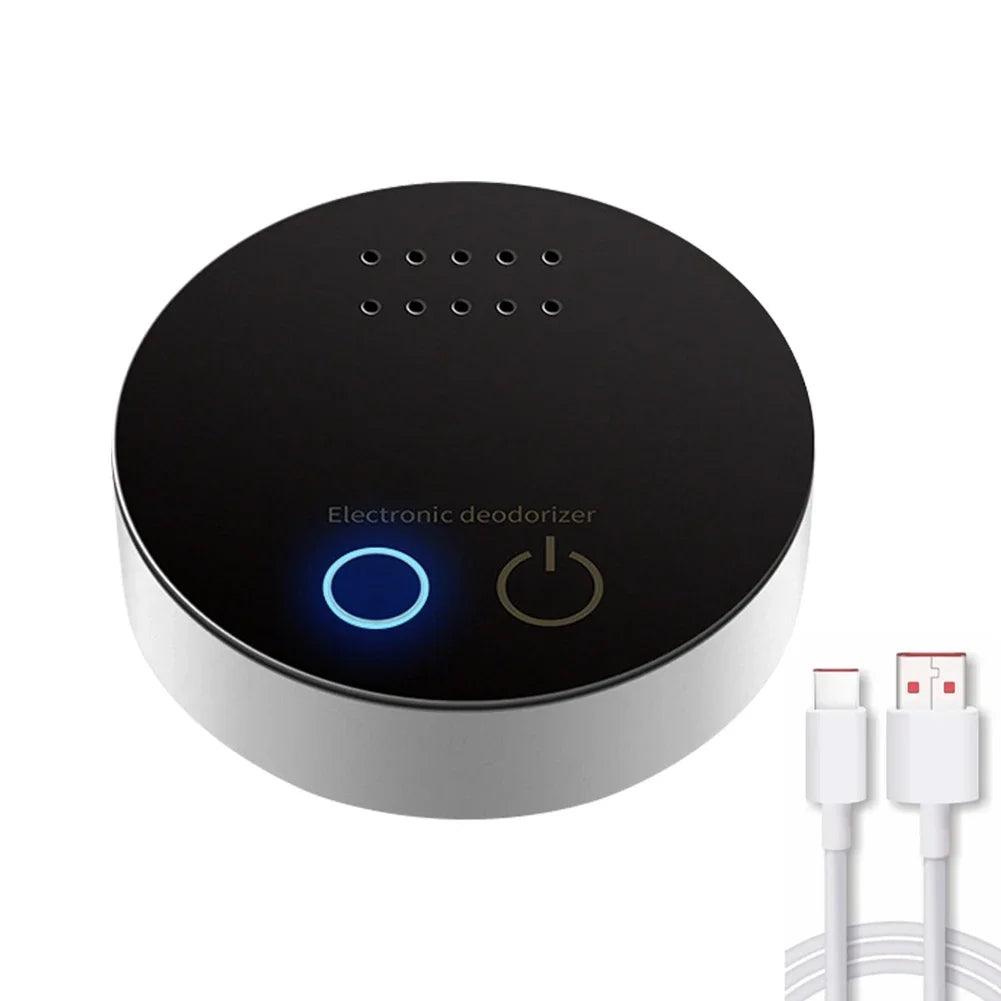 O3 Ozone Generator Efficient Deodorant Air Purifier Deodorizer USB/Battery Powered for Cabinet Refrigerator Car Bathroom Main image