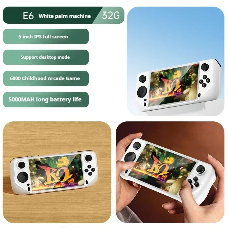 E6 Handheld Gaming Machine Compete With The New Large 3d Gaming Handheld Console 5-Inch Large Screen Portable Gaming Console