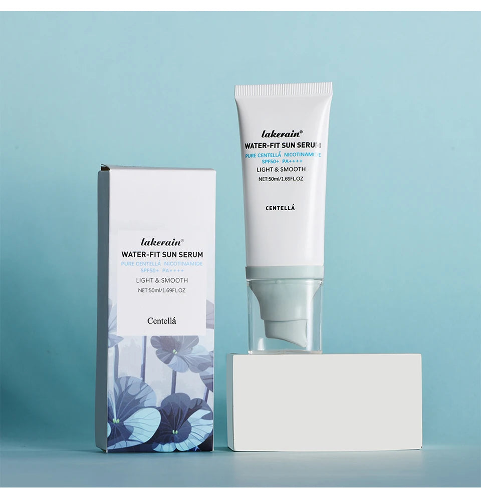50ml Sunscreen Cream Moisturizing Soften Skin Lighweight Non-sticky Natural Radiance High Sun Protection Facial Skincare