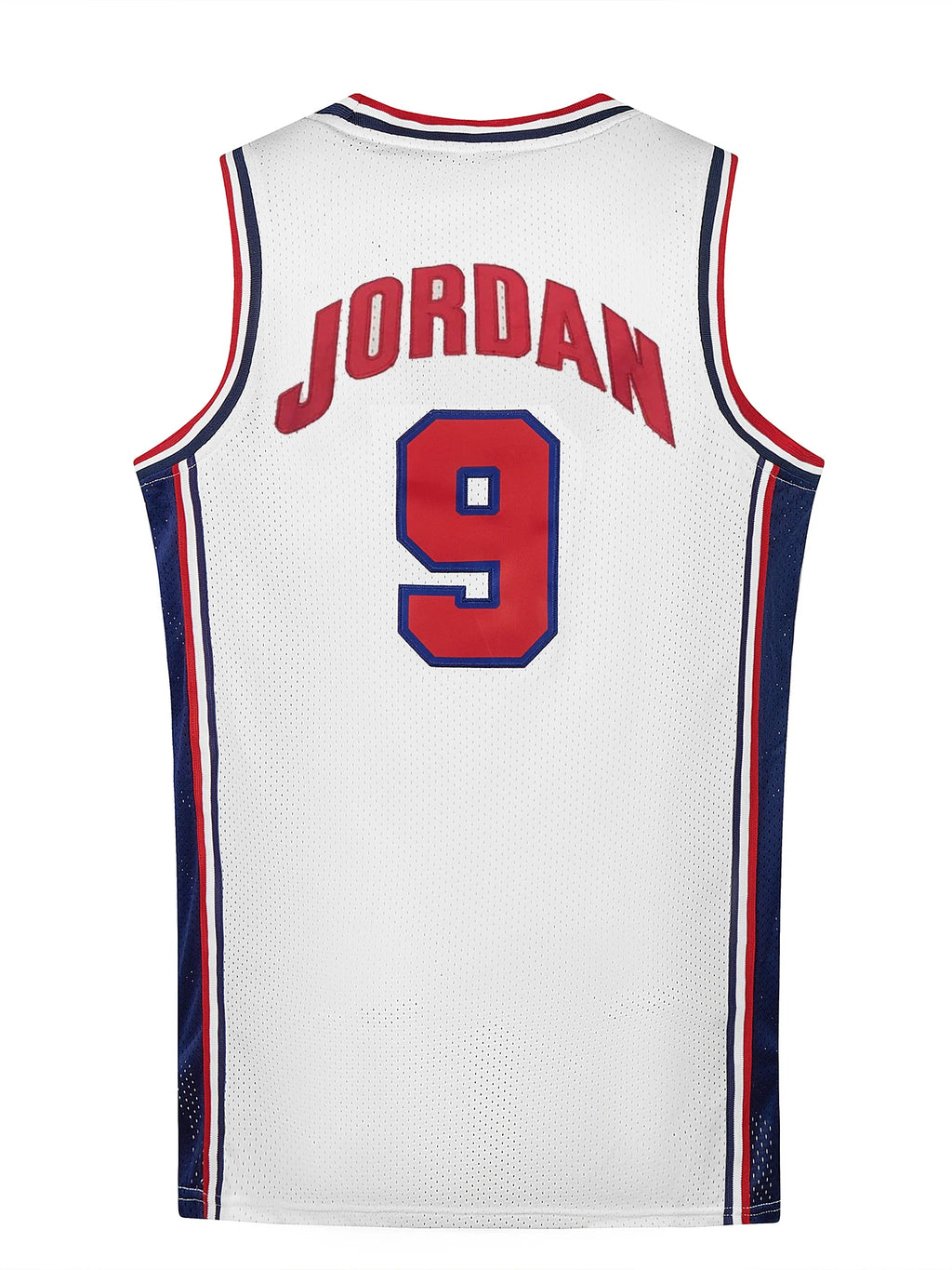 Men's Embroidered #9 Basketball Jersey Breathable Sportswear Sleeveless Training Uniform Team Vest New Design Tops