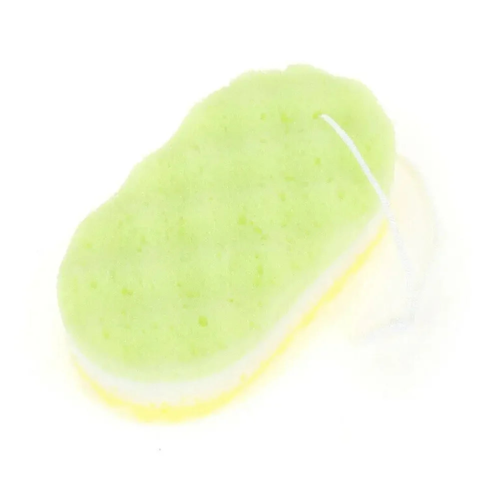 3-layer Wave Bath Sponge Exfoliating Body Brush Shower Skin Clean Massage Cleaning Shower Brush Skin Care Remover Bath Supplies