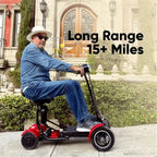 Four Wheel Electric Skateboard Portable Electric Scooters 10 Inch 36V Foldable Electric Scooter For Disabled Elderly
