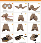1pc Google Cardboard 3D Vr Virtual Reality Glasses For Android or Phone NEW VR Model DIY Transform Your Device Into a Big Screen