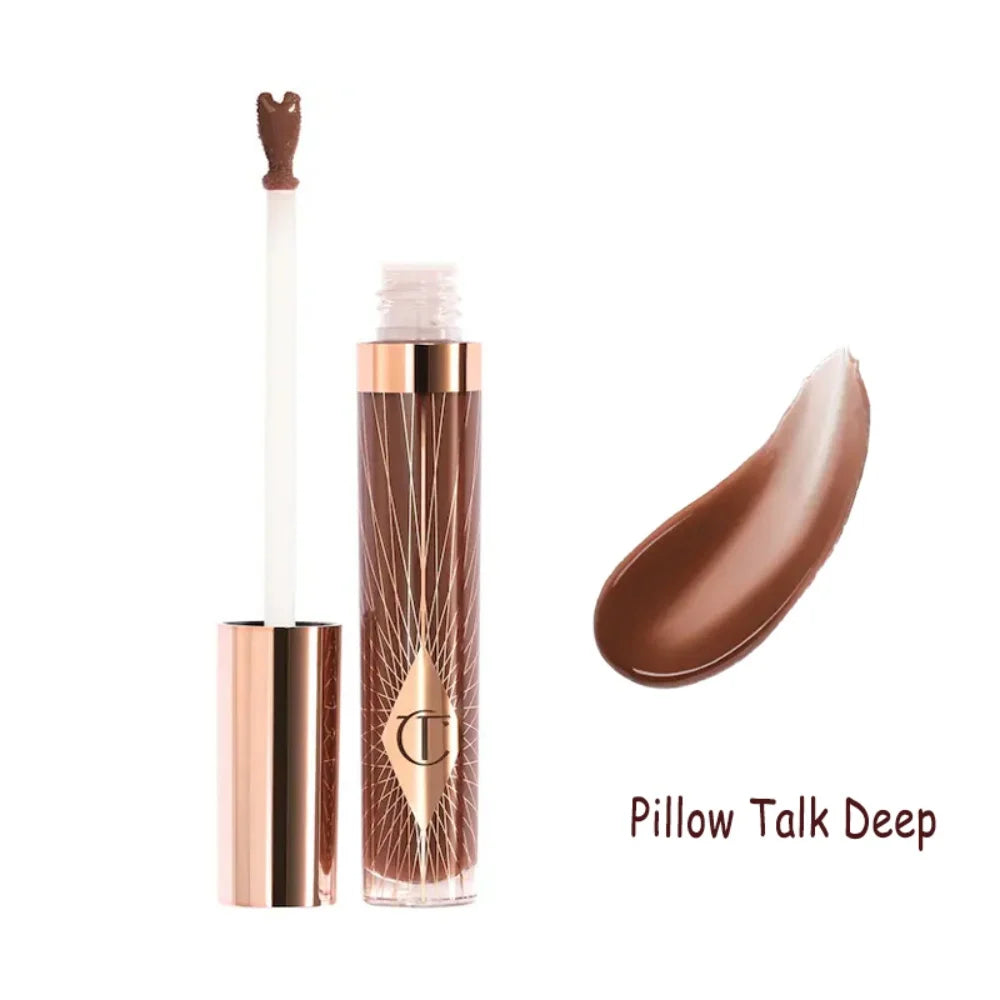 Charlotte Tilbury Lip Gloss Two Color Heart Shape Powder Blusher Highlight Spotlight Brightening Seamless Cosplay Makeup Gifts