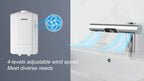 AIKE Airblade Tap Hand Dryer Automatic Bathroom Hand Washing and Drying Machine Washroom Faucets Air Tap Powerful Hand Dryer