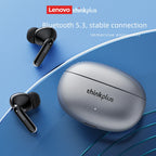 Lenovo Thinkplus XT88 in Ear Bluetooth Earphones with Dual Microphones, Stereo Noise Reduction, Bass HIFI Touch Earbuds