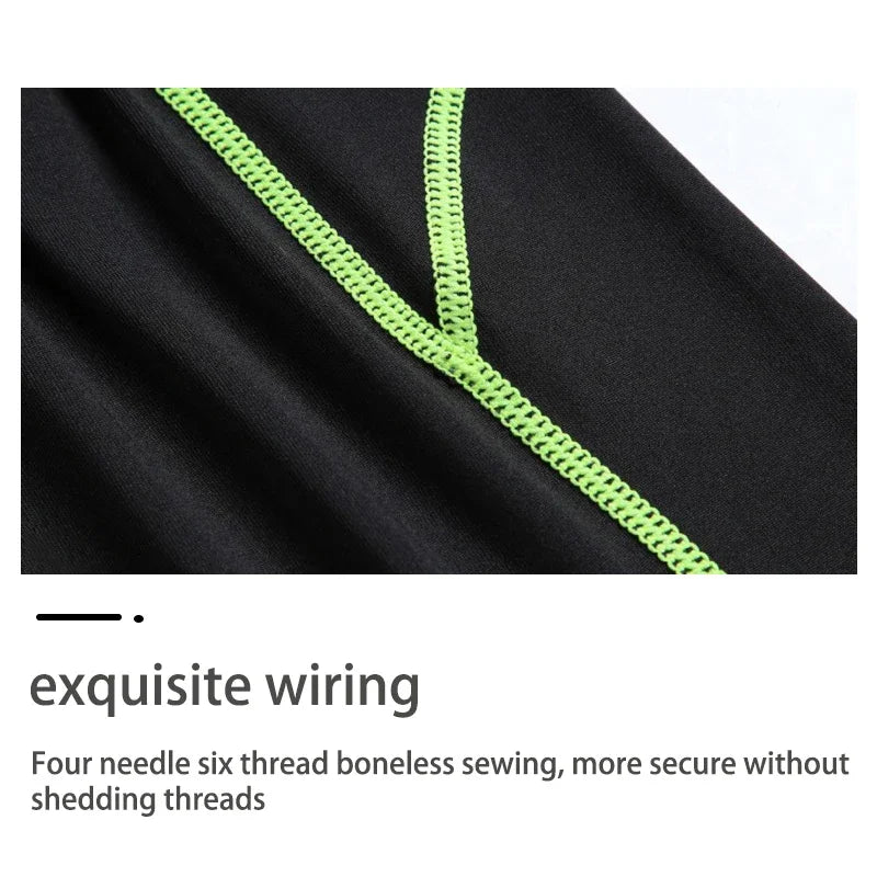 Children's ski quick-dry winter training clothes, lined warm underwear, boys' football tight-fitting base sportswear