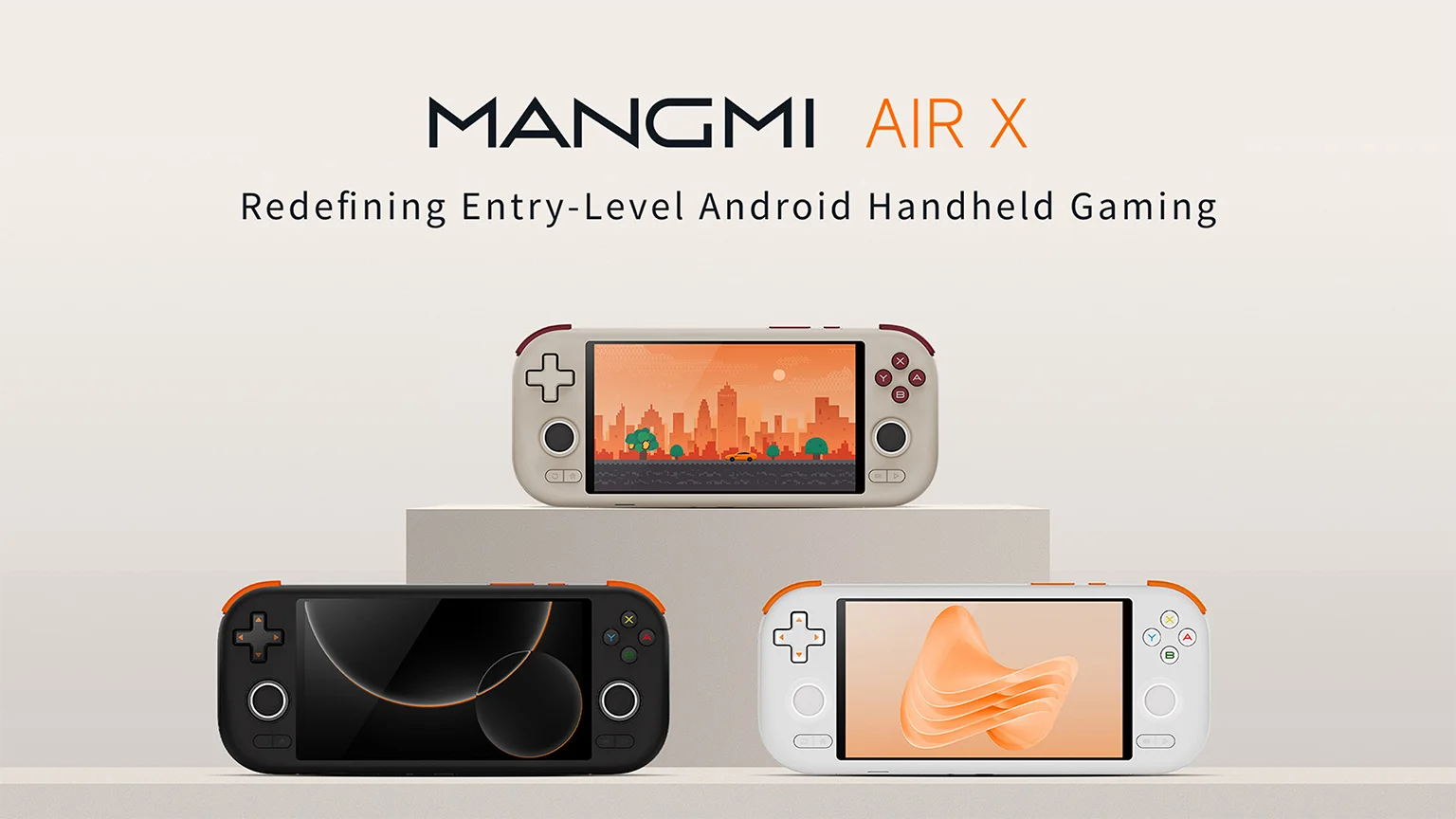 MangMi Air X Game console Android 5.5 inch 1080P 11 touch screen IPS mAh Hall effect joykeep trigger portable game console s
