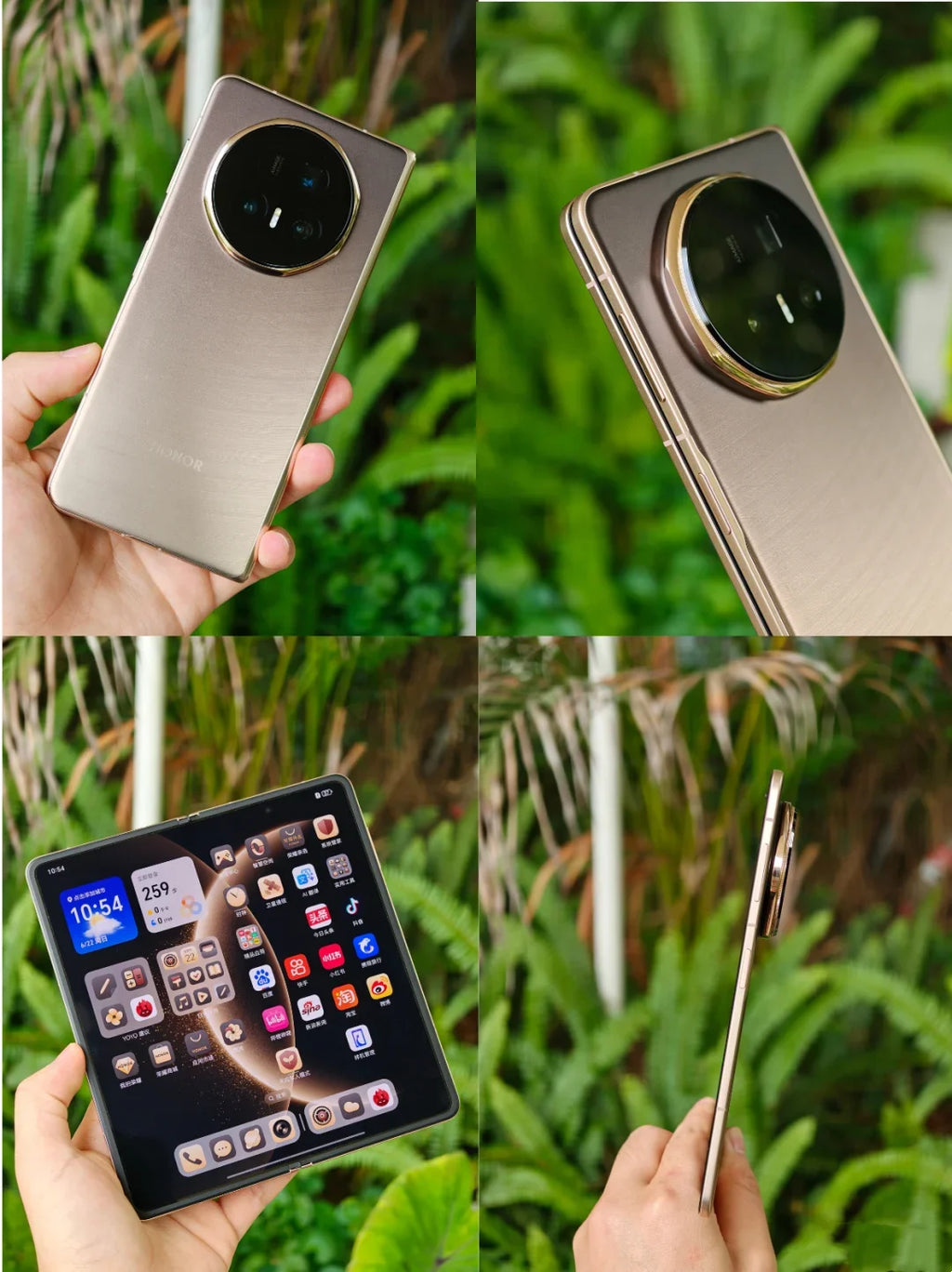 HONOR Magic V5 Global Version Original Snapdragon 8 Elite  5G Smartphone Dual HDR OLED Display 5820mAh 7.95" 66W SuperCharge
