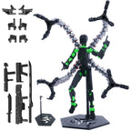 T13 Action Figure 3D Printed Multi-Jointed Movable Titan 13 Lucky Dummy Nova Robot Action Figure Desktop Assembly Completed Gift