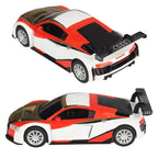 Analog Slot Car Racing R8 Police 1 43 Set Electric Coche Gift Kids For Scalextric Compact Go Ninco Scx Cars Toy