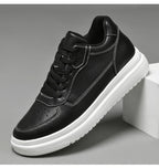 High Quality Men Sneakers Elevator Shoes for Men Fashion Casual Shoes Comfortable Leather Sports Shoes height increase 6/8/10cm