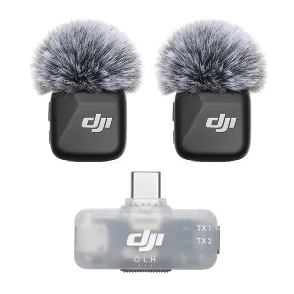 DJI Mic Mini Transmitter and Mobile Receiver Plug and play for mobile recording Original in Stock
